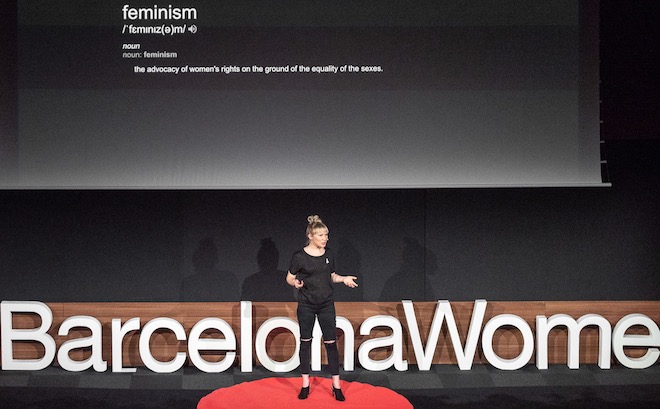 TEDxBarcelonaWomen stage